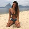 A ginasta brasileira costuma mostrar seu corpo sarado em fotos nas redes sociais