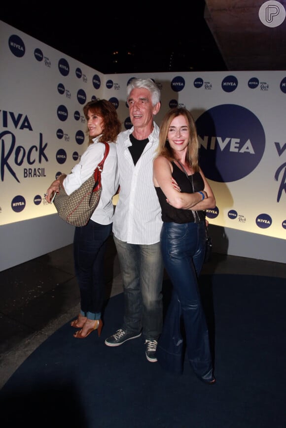 Déborah Evelyn também foi ao lançamento do 'Nivea Viva Rock' nesta terça-feira, dia 15 de março de 2016
