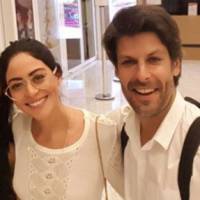 Carol Castro comemora namoro com violinista Felipe Prazeres: 'A vida dá voltas'