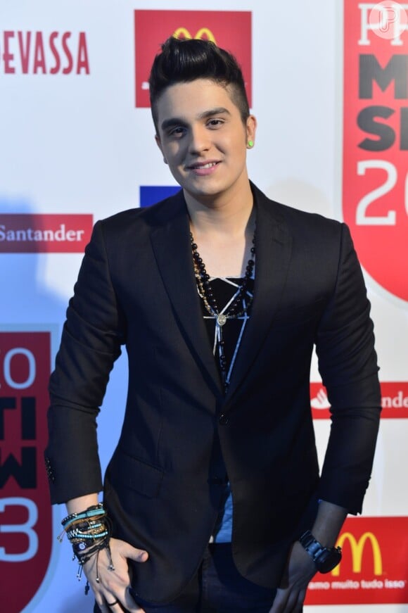 Luan Santana ganhou o título de 'Melhor Cantor' no Prêmio Multishow 2013