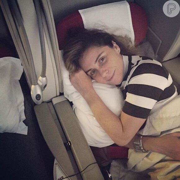 Giovanna Antonelli registra momento em que chega em Madri em seu Instagram