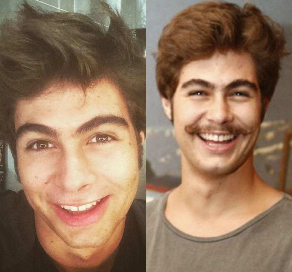 Foto: Rafael Vitti raspou o bigode que adotou para seu personagem em ...
