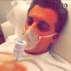 Angélica mostrou Luciano Huck deitado na cama: 'Gripe'