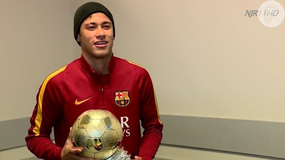 Neymar vence prêmio Samba de Ouro e é elito melhor brasileiro jogando na Europa, em 19 de março de 2016