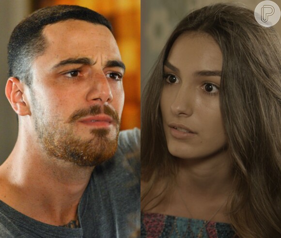 Samurai (Felipe Titto) afirma que é pai de Rodriguinho e diz que Luciana (Marina Moschen) pode confirmar toda a história
