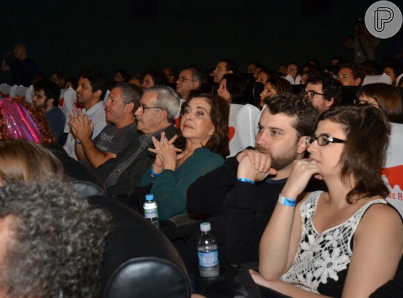 Betty Faria é fotografada no CIne Odeon, no Festival do Rio