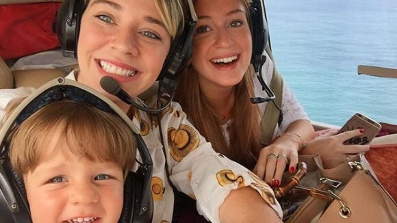 Marina Ruy Barbosa viaja de helicóptero com a amiga Luma Costa: 'Sempre juntas'