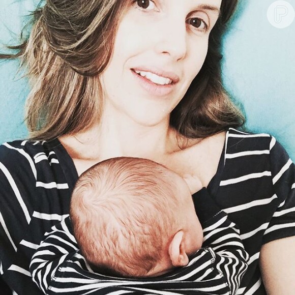 Mariana Ferrão falou sobre a experiência de ser mãe pela segunda vez nas redes sociais 