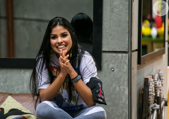 Munik saiu na frente e garantiu um ponto na primeira etapa da penúltima prova do Líder do 'BBB16', na quinta-feira, 24 de março de 2016
