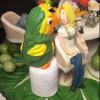 Ana Maria e Louro José são replicados em bolo feito para o aniversário da apresentadora