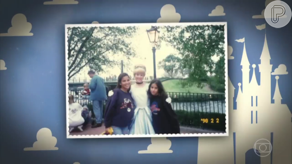 Wanessa Camargo ainda mostrou fotos antigas de outras idas à Disney