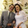 Atílio (Luis Melo) já era casado e se tornou bígamo ao contrair matrimônio com Márcia (Elizabeth Savala), em 'Amor à Vida'