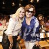 Flávia Alessandra e Cláudia Jimenez se abraçam em coletiva de 'Além do Horizonte'