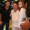Marina Ruy Barbosa curte festa com Klebber Toledo em churrascaria do Rio