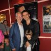 Murilo Rosa leva o filho Lucas e o pai, Odair, para a pré-estreia do filme 'Vazio Coração'