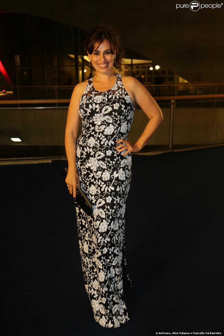 Vanessa Gerbelli na gravação de especial de final de ano de Roberto Carlos na TV Globo