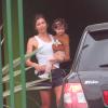 Logo após a separação, Grazi Massafera passou um dias com a filha na casa de sua mãe em Paranaguá, no Paraná