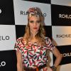 Fernanda Lima chamou a atenção com mix de estampas no evento Riachuelo Fashion Five, em São Paulo, nesta quarta-feira, 27 de novembro de 2013