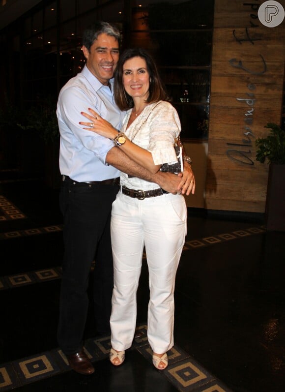 William Bonner e Fátima Bernardes comunicaram a separação à Globo em maio deste ano
