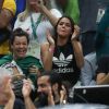 Neymar e Bruna Marquezine deixaram o Maracanãzinho juntos após ouro do vôlei na Olimpíada Rio 2016