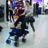 Filho de Sophie Charlotte roubou a cena ao embarcar com a mãe em aeroporto nesta quinta-feira, 1 de setembro de 2016