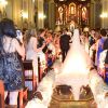 Ex-BBBs Kamilla Salgado e Eliéser Ambrósio se casaram neste domingo, 4 de setembro de 2016, na Capela da PUC, Zona Oeste de São Paulo