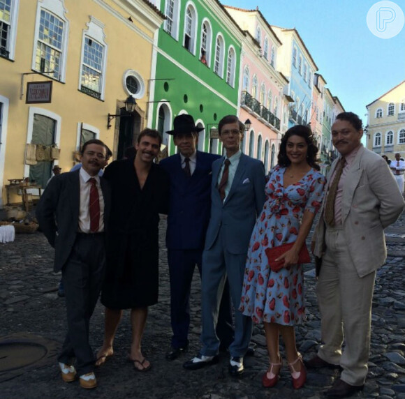 O remake 'Dona Flor e seus dois maridos', concluiu as gravações no Peluorinho, na Bahia
