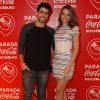 Juliano Laham se derreteu ao falar da namorada, Juliana Paiva: 'Me dei conta de que estava amando'