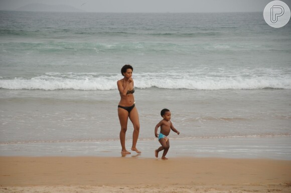 Taís Araújo: 'O pior da maternidade é ver sua impotência'