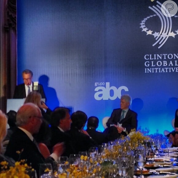 Bill Clinton está no Rio para a primeira edição latino-americana da 'Clinton Global Initiative'