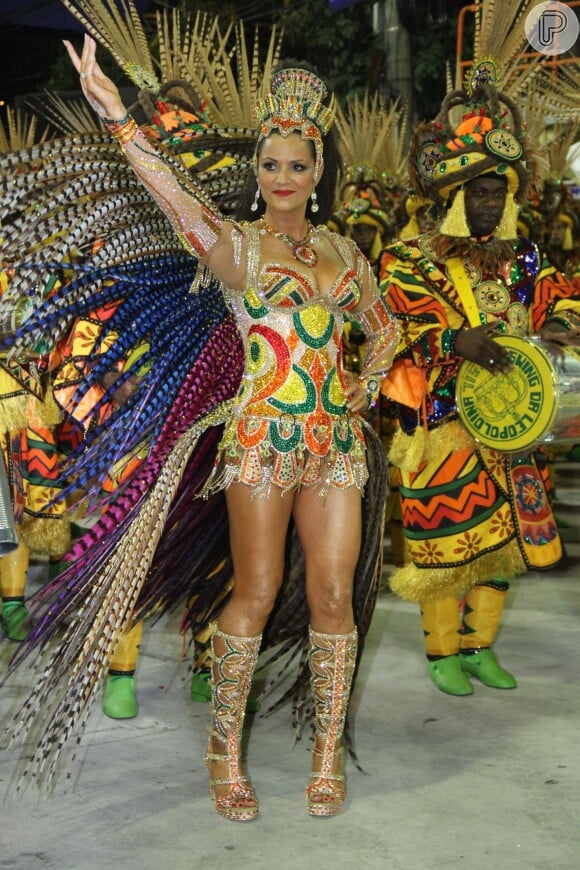 Carnaval do Rio terá Luiza Brunet como destaque da Imperatriz: 'Depois de 4 anos'. Notícia foi divulgada nesta segunda-feira, 17 de outubro de 2016