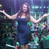Luiza Brunet foi apresentada como musa da escola de samba carioca Imperatriz nesta segunda-feira, 17 de outubro de 2016