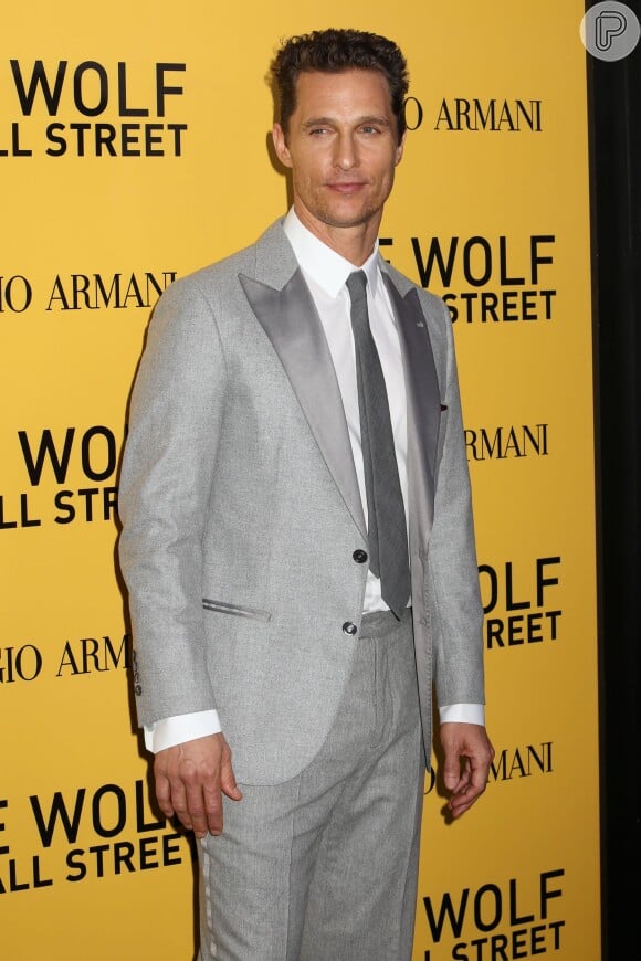 Matthew McConaughey também está no elenco do filme 'O Lobo de Wall Street'