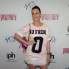 Katy Perry apostou em um look despojado para assistir a estreia de 'Britney Spears - Piece of Me', em Las Vegas
