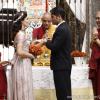Franz (Bruno Gagliasso) e Amélia (Bianca Bin) renovam seus votos de casamento após a anulação de seu desquite, em 'Joia Rara', em 6 de janeiro de 2014