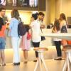 A atriz Vanessa Giácomo, a Aline de 'Amor à Vida', foi nesta terça-feira, 7 de janeiro de 2014, ao cinema no shopping Viallge Mall, na Barra da Tijuca, Zona Oeste do Rio de Janeiro, com seus filhos