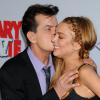 Lindsay Lohan e Charlie Sheen contracenaram em 'Todo mundo em pânico 5'