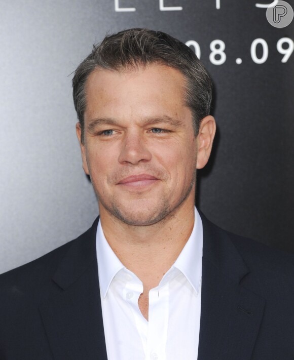 Matt Damon concorre na categoria Melhor ator em minissérie ou filme para a TV com 'Behind the candelabra'