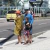 Acompanhado da mulher, Christine Fernandes, e do filho, Pedro, de 10 anos, o ator Floriano Peixoto curtiu a praia da Barra da Tijuca nesta sexta-feira, 10 de janeiro de 2014