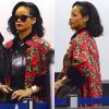 Rihanna é fotografada embarcando para o Brasil no aeroporto JFK, em Nova York