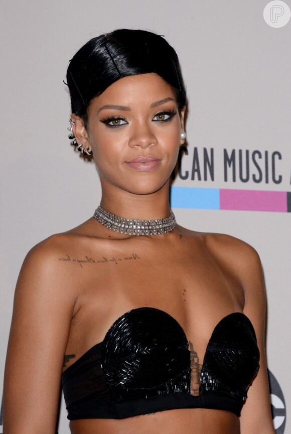 Rihanna pvai fotografar para a 'Vogue'