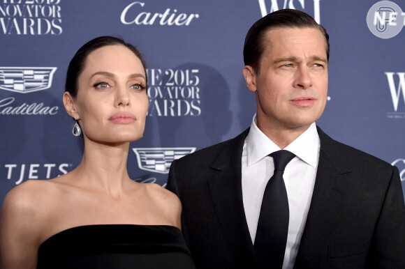 Separados desde setembro, Angelina Jolie e Brad Pitt agora dispotam nos tribunais a guarda dos seis filhos
