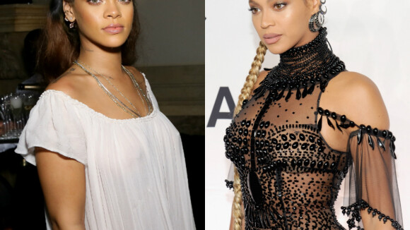 Rihanna nega alfinetada em Beyoncé: 'Não coloquem negras umas contra as outras'