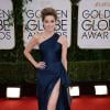 Amber Heard usou um vestido da grife Versace no Globo de Ouro 2014s