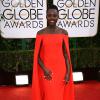 Lupita Nyong'o usou um vestido da grife Ralph Lauren no Globo de Ouro 2014