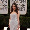Emilia Clarke usou um vestido da grife Proenza Schouler no Globo de Ouro 2014