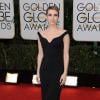 Emma Roberts usou um vestido da grife Lanvin no Globo de Ouro 2014