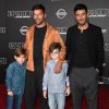 Ricky Martin levou os filhos e o namorado a première nos Estados Unidos