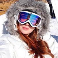 Marina Ruy Barbosa e Klebber Toledo esquiam nos EUA: 'Viagem incrível'