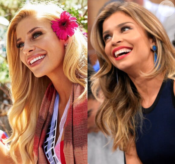 A Miss Dinamarca impressionou os fãs de Grazi Massafera pela sua semelhança com a atriz